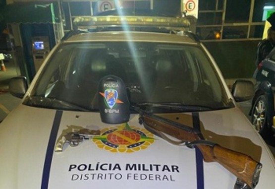 Polícia Militar do Distrito Federal - Tor Apreende pistola 380 na