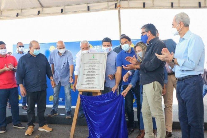 O hospital do Autódromo tem 100 leitos de unidade de cuidado intermediária (UCI) -  (crédito: RENATO ALVES/Agência Brasília)