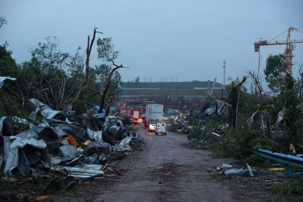 Dois tornados deixam ao menos 12 mortos na China