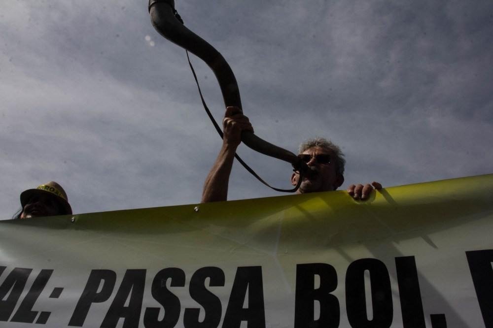 Ato pró-Bolsonaro na Esplanada no sábado (15/5)