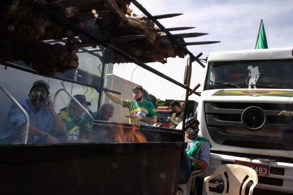 Ato pró-Bolsonaro na Esplanada no sábado (15/5)