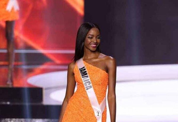 Miss Jamaica na competição Miss Universo 