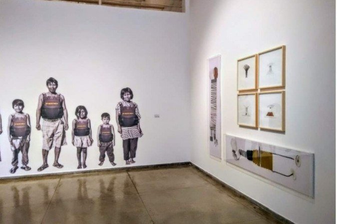 A 25ª edição do Salão Anapolino de Arte contou com as categorias Mostra Nacional, Fomento à Produção Anapolina e Artista Convidado -  (crédito: Paulo Rezende)