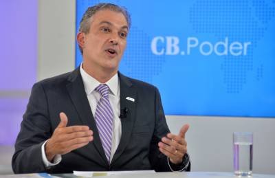 18/05/2021 Crédito: Ed Alves/CB/D.A Press. Brasil. Brasilia - DF. Cidades. CB Poder recebe Eduardo Aroeira, presidente da ADEMI. na bancada Vicente Pires.