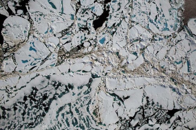 (crédito: NASA/Goddard/Operation IceBridge/Divulgação) (crédito: NASA/Goddard/Operation IceBridge/Divulgação)