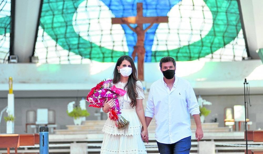 Casamento na pandemia: brasilienses adaptam a tão esperada cerimônia