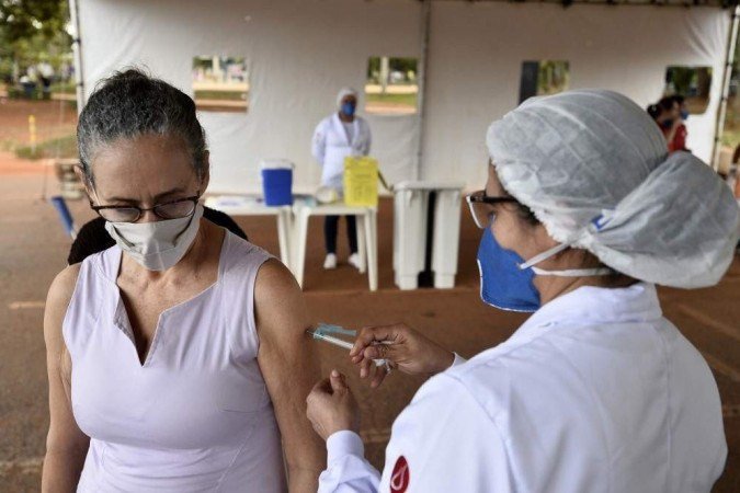 Neste domingo (23/5), campanha de vacinação ocorreu normalmente no Parque da Cidade