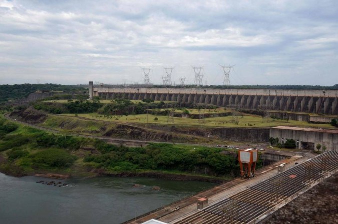 hidroelétrica de Itaipu  -  (crédito: AFP / Norberto DUARTE)