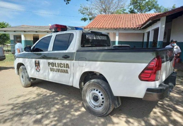 A operação contou com o apoio da polícia boliviana A operação contou com o apoio da polícia boliviana