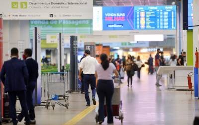 Pesquisa da Abav aponta aumento na demanda por viagens - (crédito: Ed Alves/CB/D.A Press) Pesquisa da Abav aponta aumento na demanda por viagens - (crédito: Ed Alves/CB/D.A Press)