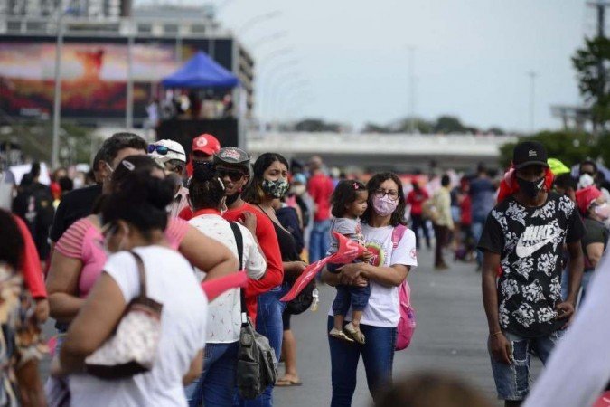 Manifestações contra Bolsonaro em Brasília