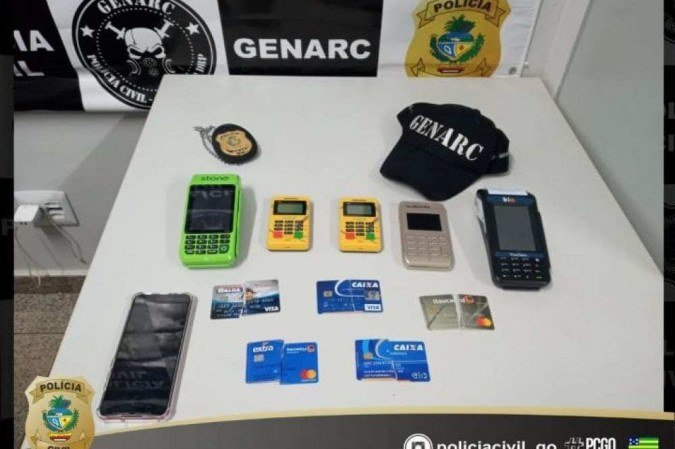 (crédito: Polícia Civil de Goiás/ Divulgação) (crédito: Polícia Civil de Goiás/ Divulgação)