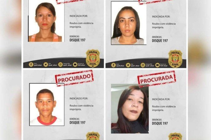 Quadrilha fez diversas vítimas desde 2018 - (crédito: PCDF/Divulgação) Quadrilha fez diversas vítimas desde 2018 - (crédito: PCDF/Divulgação)