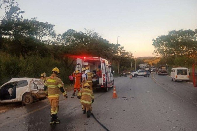 Colisão aconteceu na Fercal