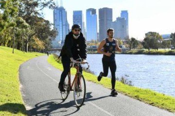 Atividades como corrida e ciclismo estão entre as ligadas à proteção contra cânceres  -  (crédito: WILLIAM WEST)