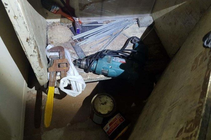 Material encontrado nas casas do investigado é usado em bombas caseiras - (crédito: Divulgação/PCDF) Material encontrado nas casas do investigado é usado em bombas caseiras - (crédito: Divulgação/PCDF)