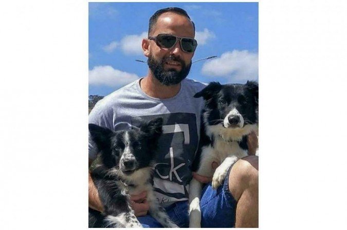 Fernando Vicente optou por cruzar a cadela Teca, uma border collie, com um macho da mesma raça