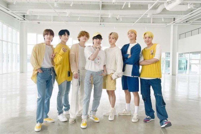 (crédito: Twitter @bts_bighit/Reprodução) (crédito: Twitter @bts_bighit/Reprodução)