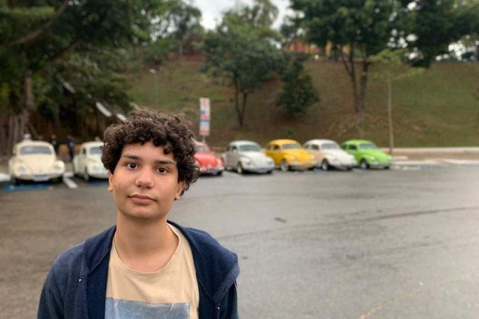 Edilson é natural de Barreiras (BA) e veio ao Distrito Federal para fazer o PAS 1 e 2, ele quer cursar ciência da computação na Universidade de Brasília