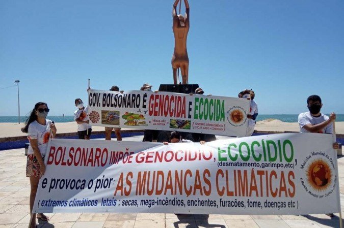 (crédito: Marcha Mundial por Justiça Climática/Divulgação) (crédito: Marcha Mundial por Justiça Climática/Divulgação)