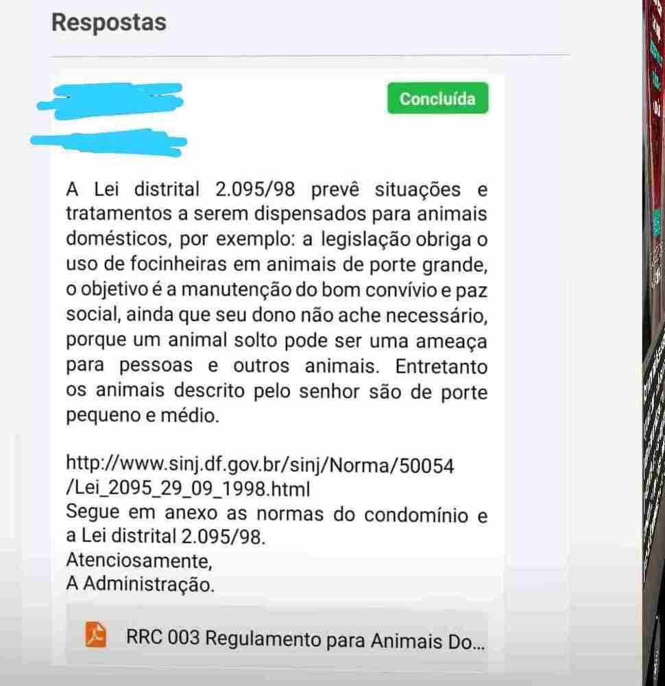 O dono do cão diz que o policial acumula outras confusões com vizinhos no condomínio