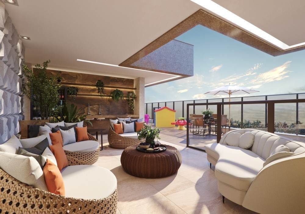 Lounge da Piscina do Residencial Safira