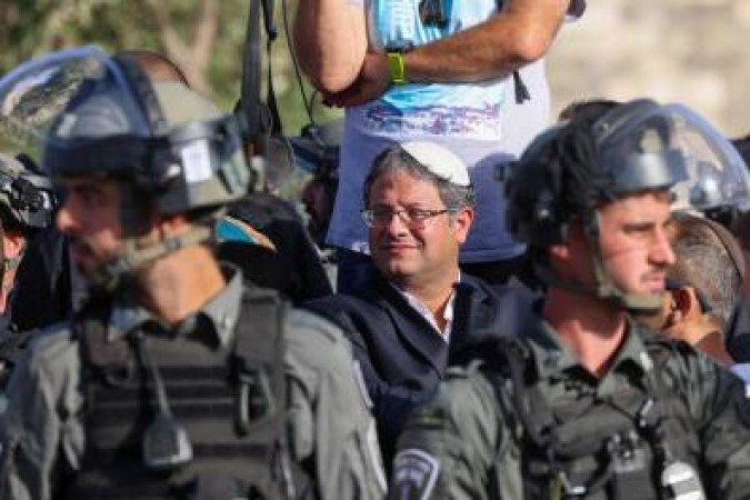 Itamar Ben-Gvir, member of Israel's Knesset (parliament) and head of the one-man far right 