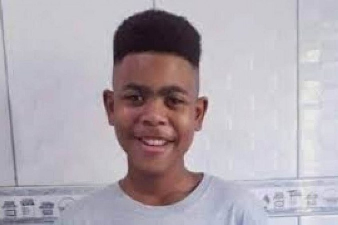 João Pedro Matos Pinto, de 14 anos -  (crédito: Redes sociais/Reprodução)