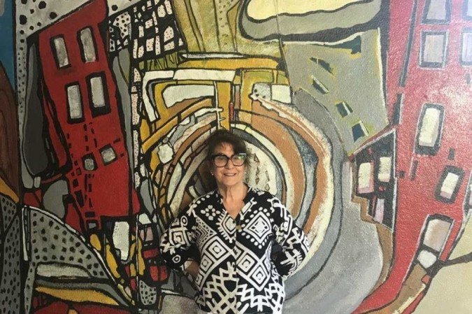 No novo trabalho Fani Bracher perdeu o medo das cores - (crédito: Larissa Bracher/Divulgação) No novo trabalho Fani Bracher perdeu o medo das cores - (crédito: Larissa Bracher/Divulgação)