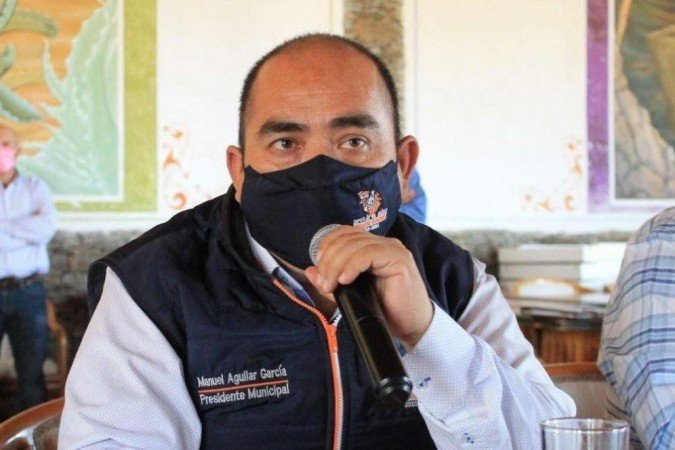 (crédito: Prefeito Manuel Aguilar García / Reprodução/ Facebook Zapotlán de Juárez) (crédito: Prefeito Manuel Aguilar García / Reprodução/ Facebook Zapotlán de Juárez)