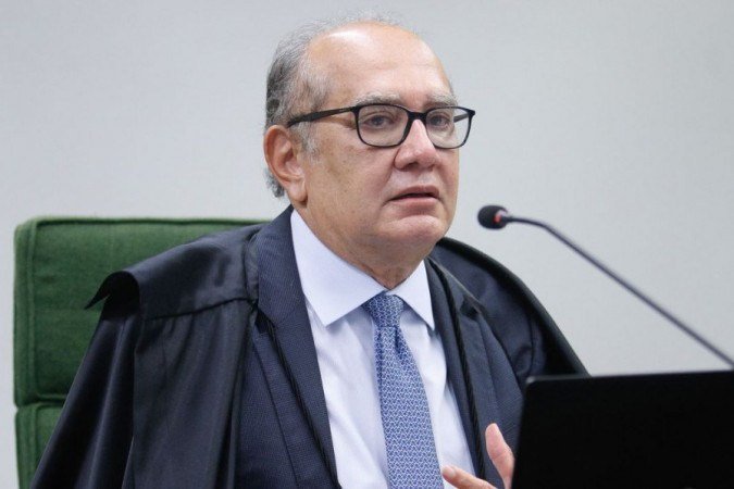 Ministro Gilmar Mendes preside sessão da 2ª turma  -  (crédito: Fellipe Sampaio /SCO/STF)