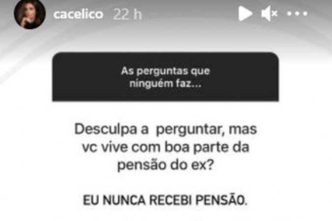 Carol Celico fala sobre separação com Kaká e revela nunca ter recebido pensão
