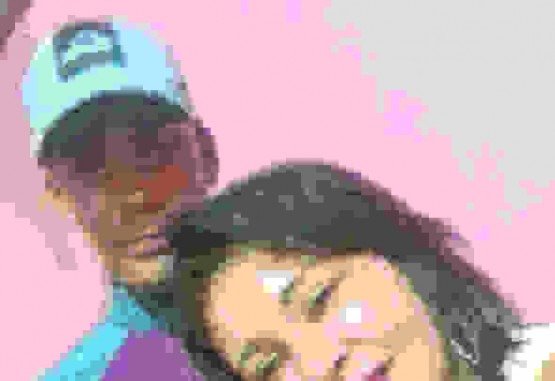 Érica, com os filhos: 