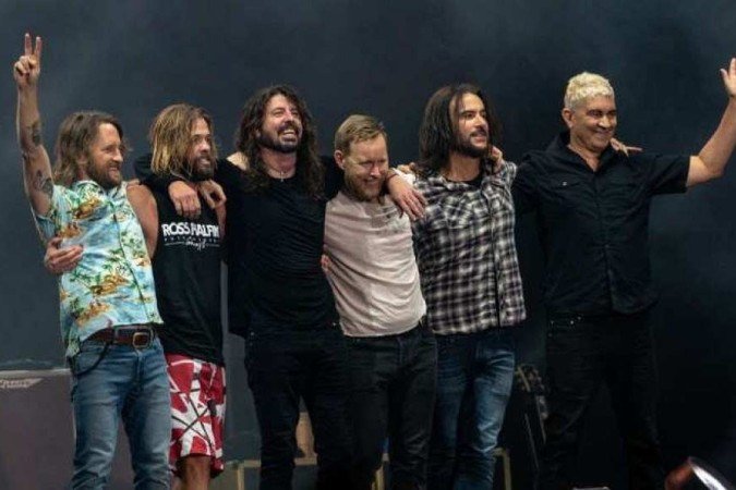Ibaneis trabalha para trazer show gratuito da banda Foo Fighters a Brasília -  (crédito: Divulgação)