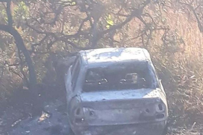 Polícia apura se carro encontrado incendiado em Girassol (GO) foi usado por Lázaro
