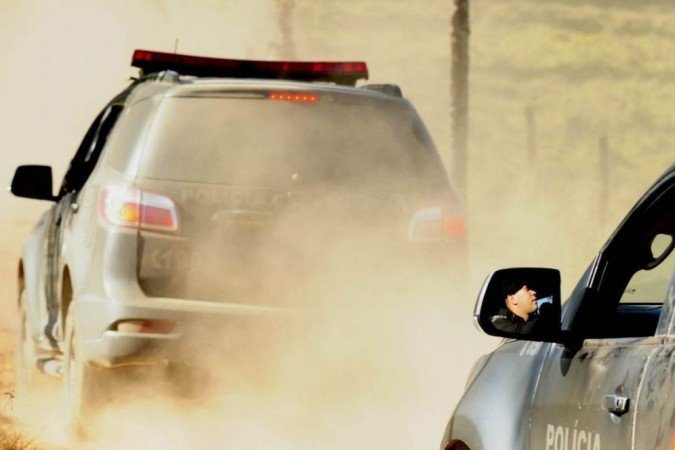 Buscas por Lázaro em região de chácaras em Girassol. Moradores viram um homem rondando o local