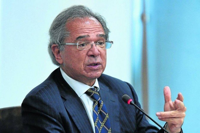 Segundo Paulo Guedes, tributação maior sobre acionistas permitirá aliviar a carga de assalariados - (crédito: Edu Andrade/Ascom/ME - 16/3/21) Segundo Paulo Guedes, tributação maior sobre acionistas permitirá aliviar a carga de assalariados - (crédito: Edu Andrade/Ascom/ME - 16/3/21)