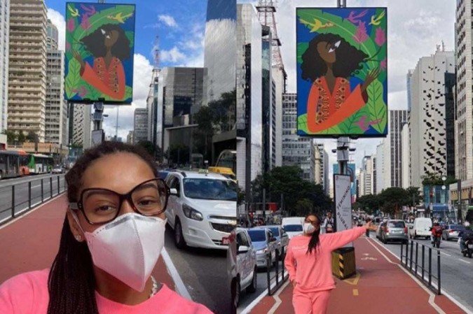 (crédito: Tais Araujo/Instagram/Reprodução) (crédito: Tais Araujo/Instagram/Reprodução)