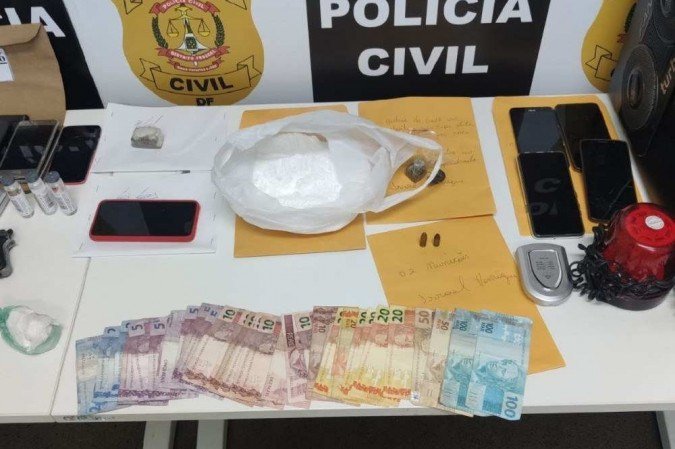 Operação prendeu seis suspeitos e cumpriu oito mandados de busca e apreensão - (crédito: PCDF/Divulgação) Operação prendeu seis suspeitos e cumpriu oito mandados de busca e apreensão - (crédito: PCDF/Divulgação)