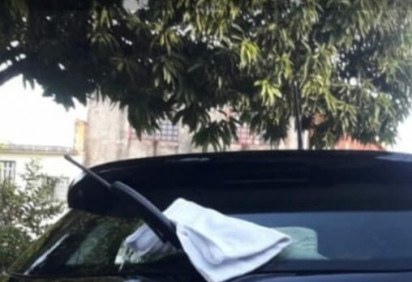 Carro da vítima roubado no latrocínio