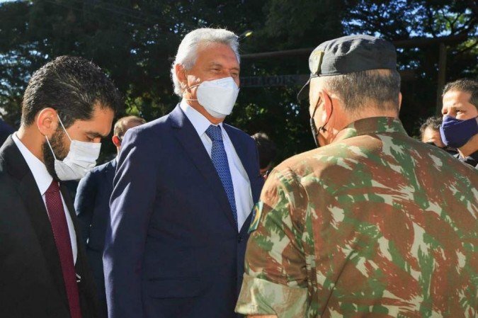  (crédito: Reprodução/Twitter/Ronaldo Caiado)