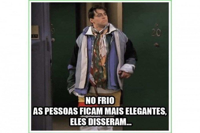 Em dia mais frio do ano, internautas brincam sobre o clima