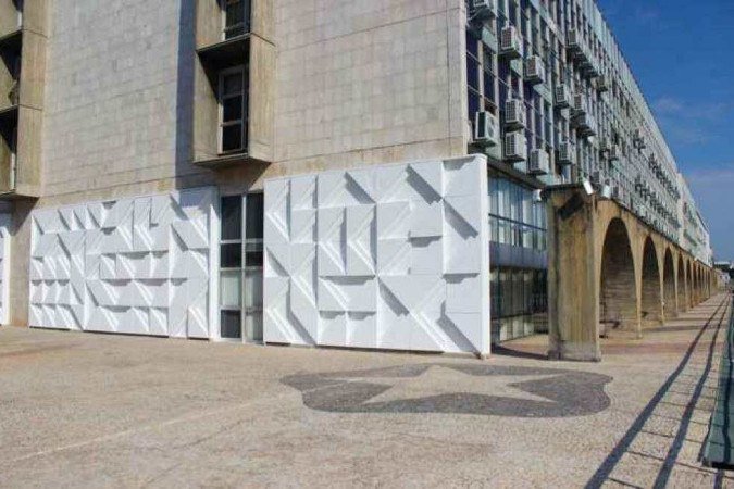 Painel de Athos Bulcão no Foro Trabalhista de Brasília