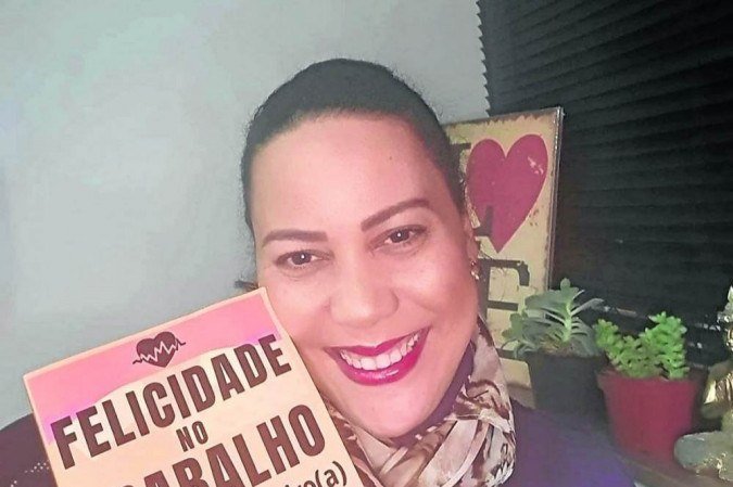 A enfermeira Thais Alfaia de Santana Pardo conta que ministrou reiki para os colegas de trabalho -  (crédito: Arquivo Pessoal)