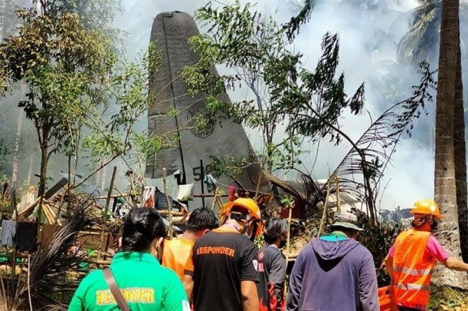 (crédito: Handout / Joint Task Force-Sulu / AFP) (crédito: Handout / Joint Task Force-Sulu / AFP)