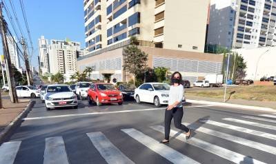 Moradores podem pedir faixas de pedestres, anunciam Detran e DER