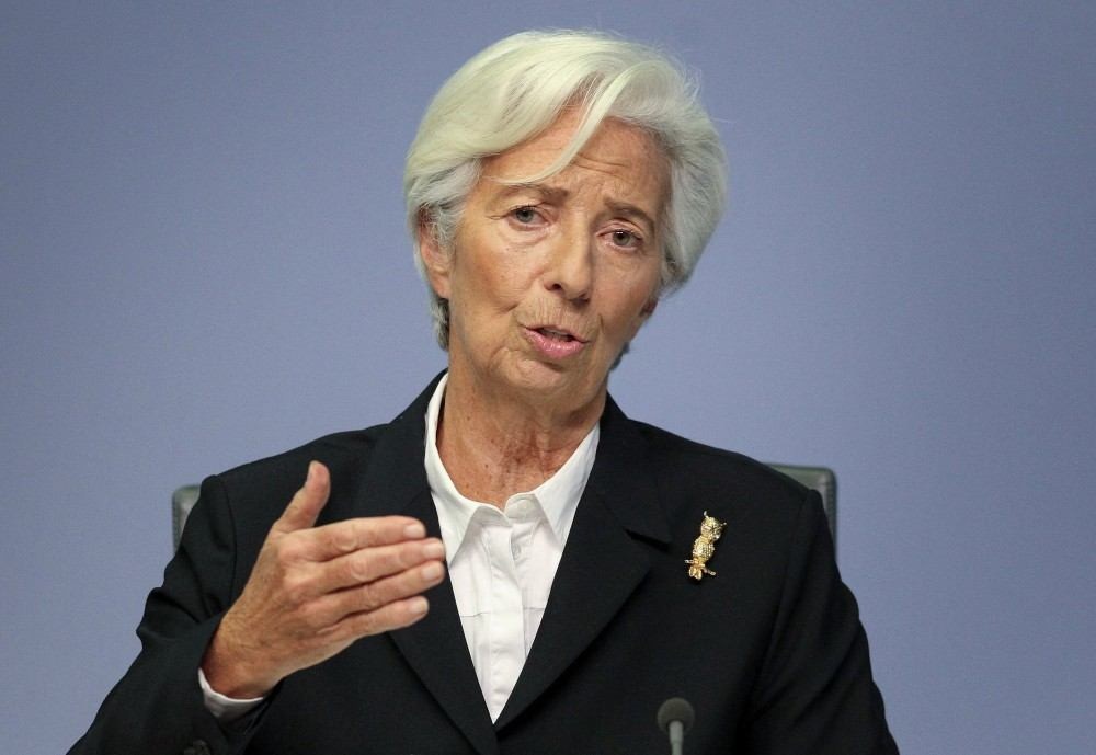 Christine Lagarde, presidente do Banco Central Europeu