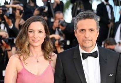 A produtora Emilie Lesclaux e o diretor Kleber Mendonca Filho