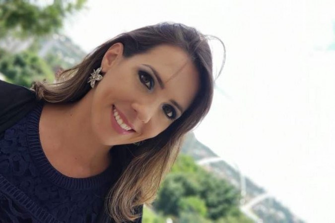 Thais Lanutti segue uma rotina de exercícios e boa alimentação para manter a saúde circulatória -  (crédito: Arquivo pessoal)