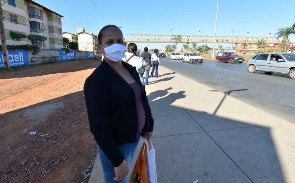 09/07/2021. Brasil. Brasilia - DF. Cidades. Governo do DF assume gestao do transporte de passageiros de 11 cidades do Entorno. Cleide de Oliveira.